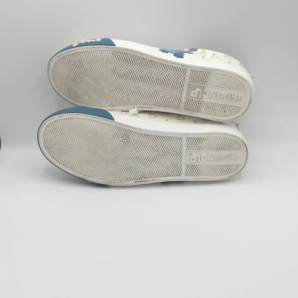 Disney Lilo & Stitch Womes Stitch Low Top Court Sneakers Lace Up Shoe Size 10
